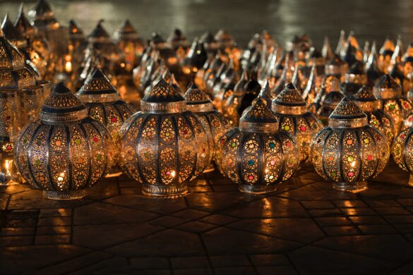 Orientalisch einrichten: orientalische Lampen