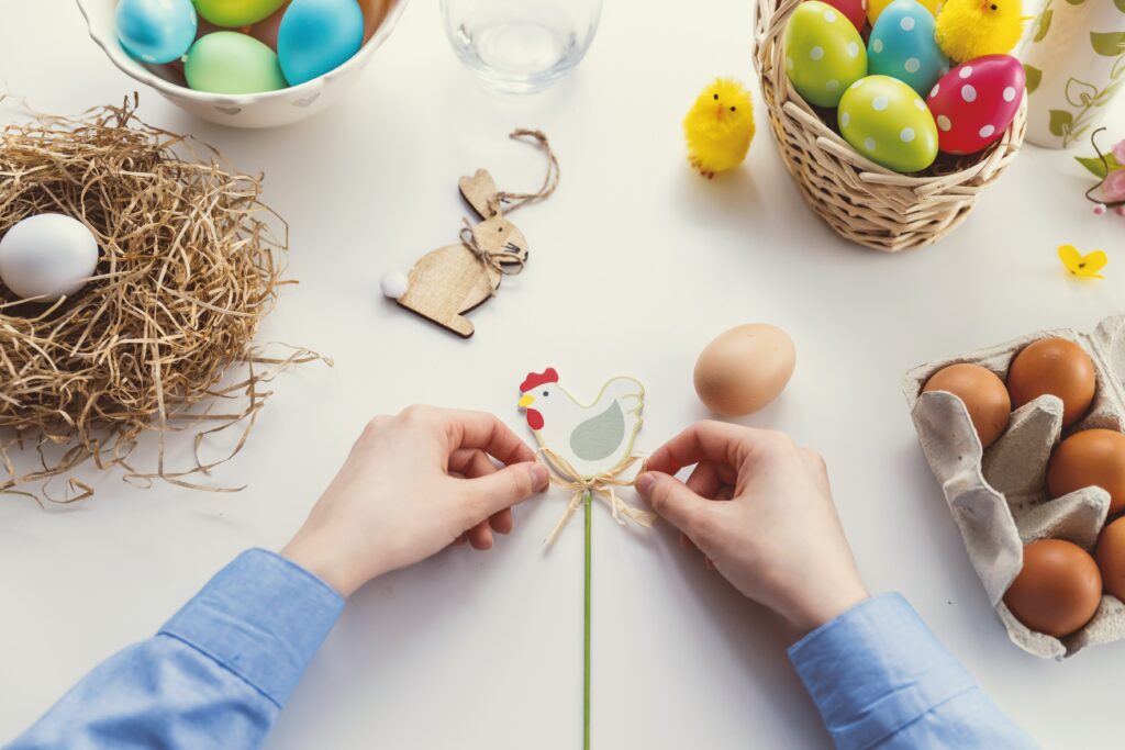 DIY Osterdeko: Frühlingsdeko basteln